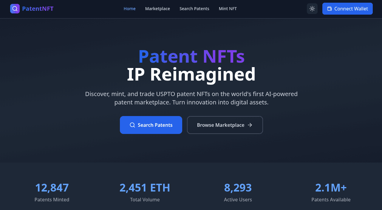 NFT Patents Project